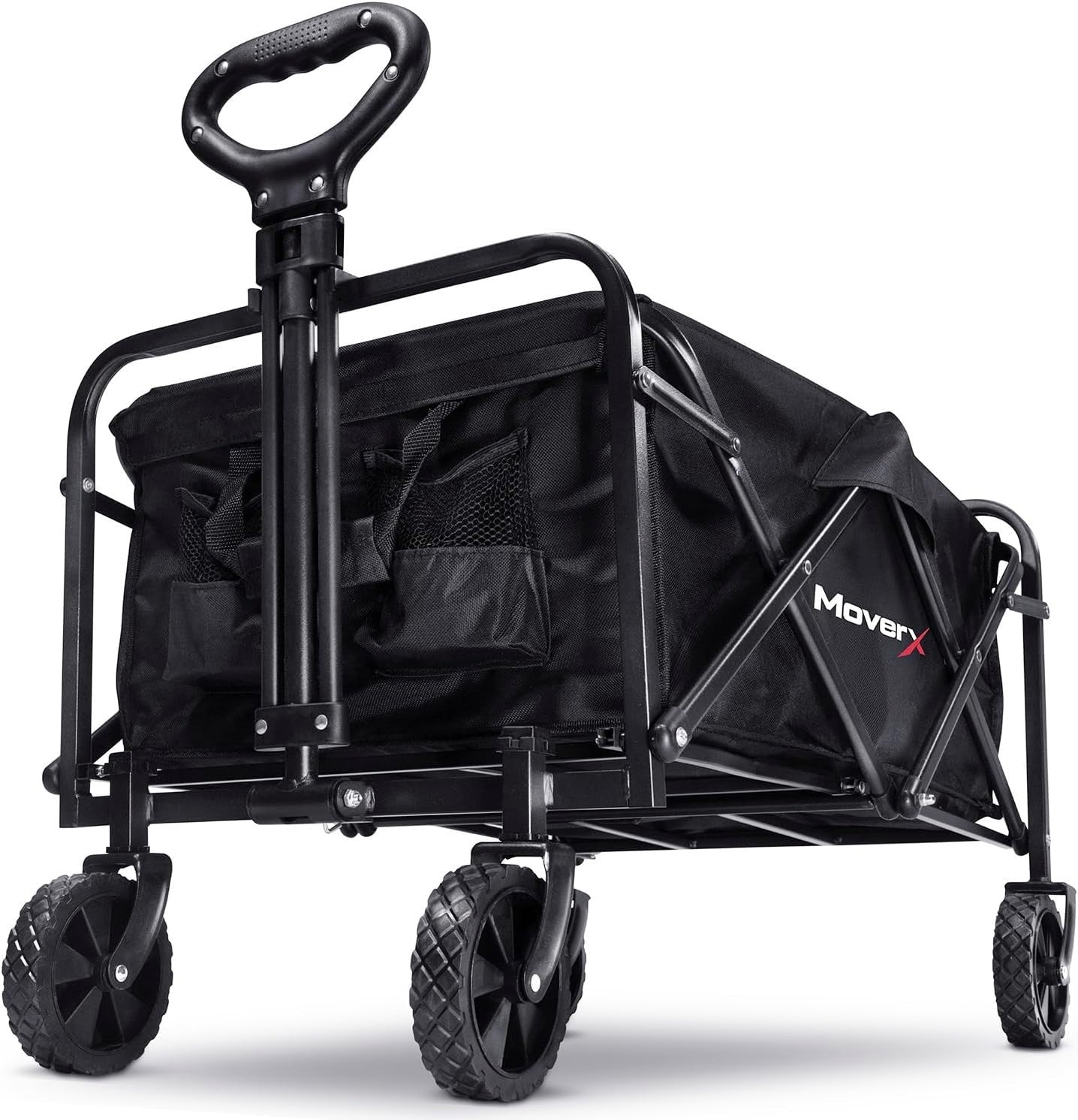 70L Folding Festival Trolley Wagon Portable Camping Cart Wheels