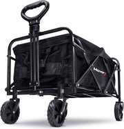 70L Folding Festival Trolley Wagon Portable Camping Cart Wheels