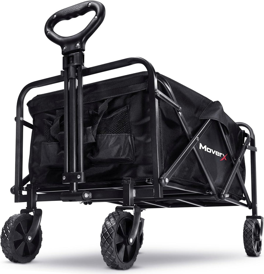 70L Folding Festival Trolley Wagon Portable Camping Cart Wheels