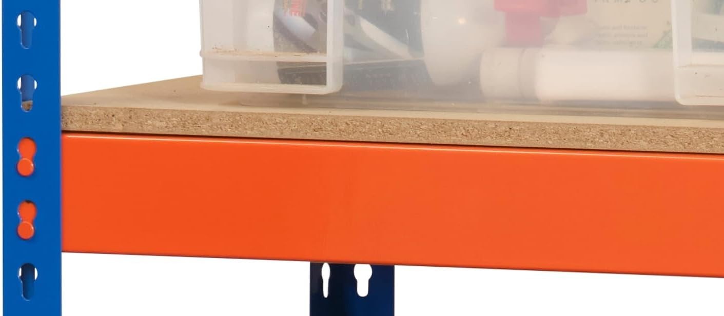 Heavy Duty 4-Tier Garage Shelf 400KG per Shelf 180x150x45cm Metal