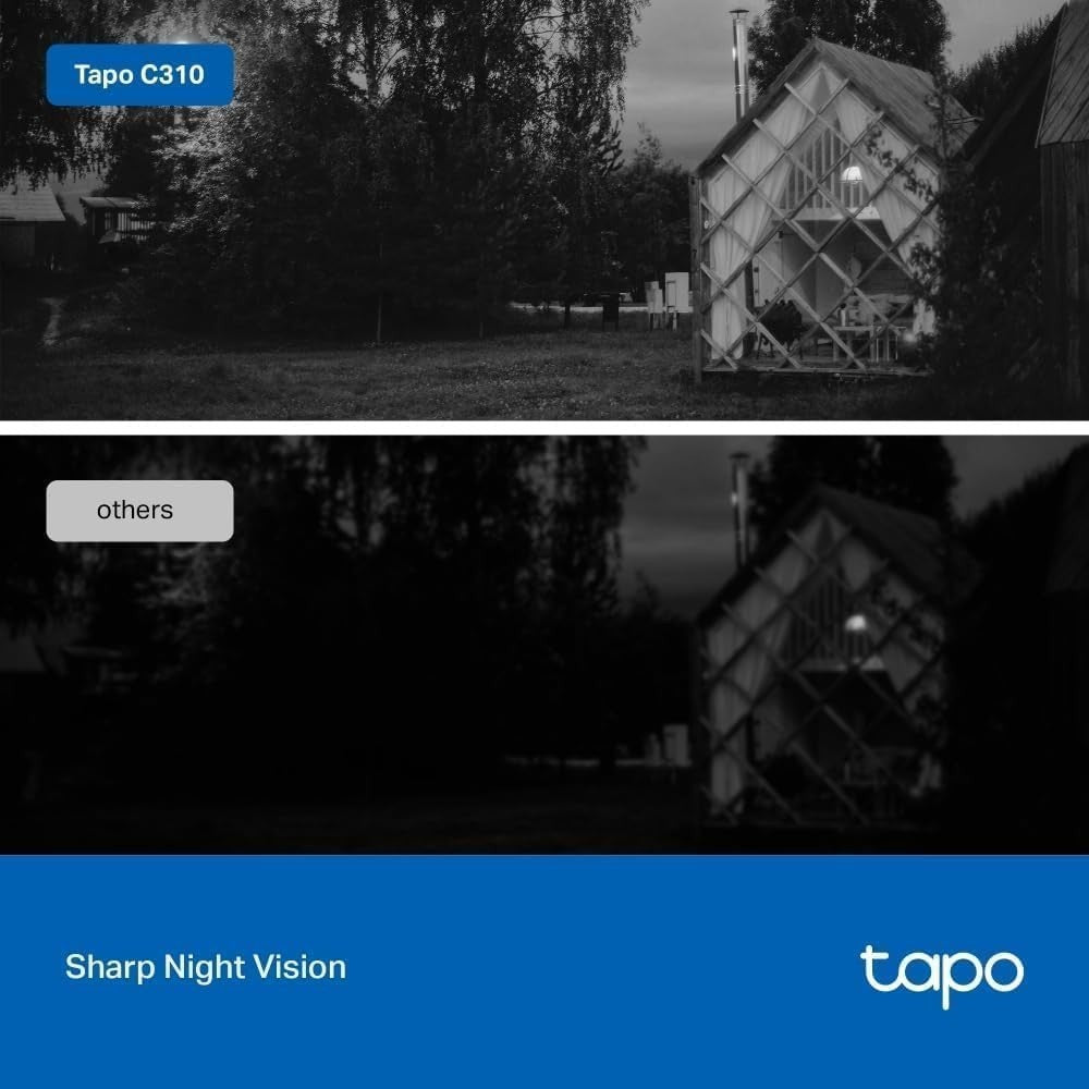 2 Pack 2K Outdoor Security Cameras Wired AI Detection Night Vision