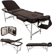 Adjustable Folding Massage Table Portable Therapy Spa Bed With Face Cradle
