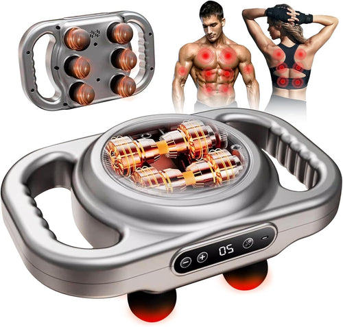 Deep Tissue Massage Gun 14mm Powerful Muscle Massager 9 Modes Pain Relief
