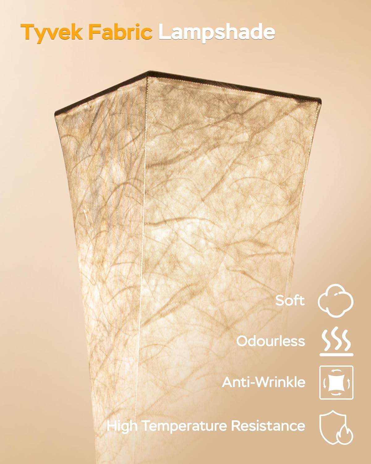 Smart RGB LED Floor Lamp App Remote Music Sync Dimmable Mood Light