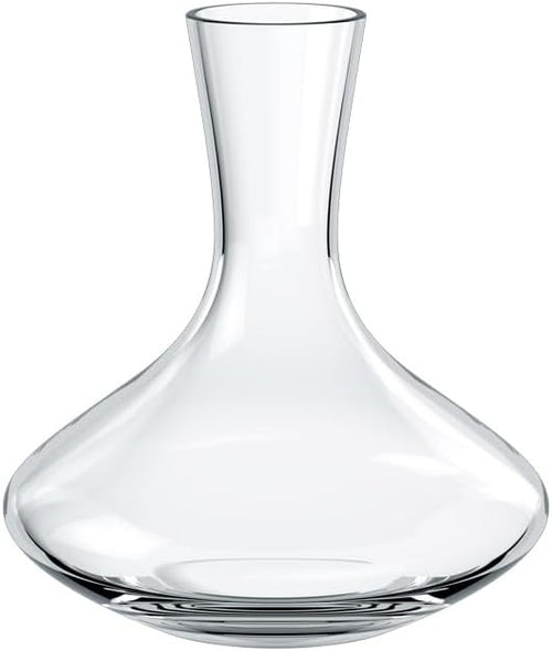 1L Crystal Wine Decanter Elegant Glass Carafe for Red White Wine Aeration