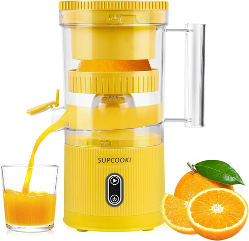 Cordless Electric Citrus Juicer USB Rechargeable Touch Control Portable