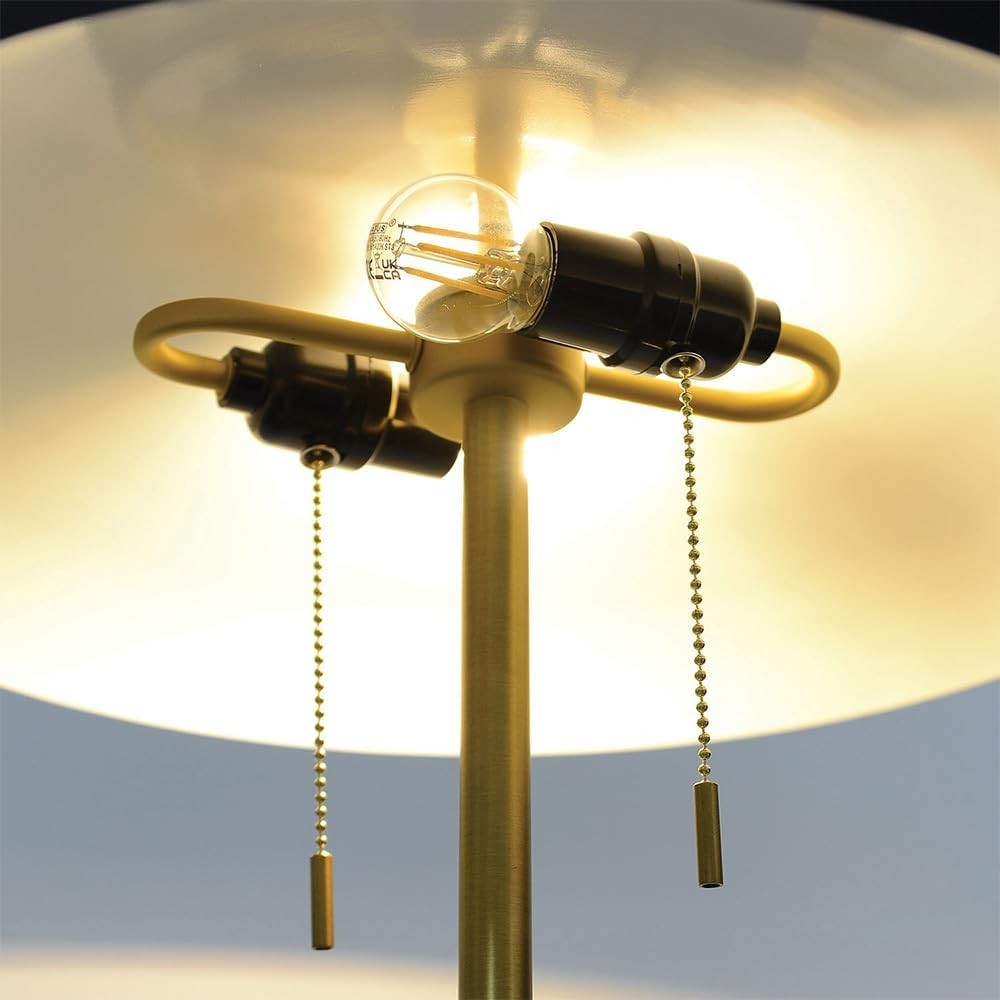 Modern Black Metal Floor Lamp Slim Standing Light Minimalist Living Room