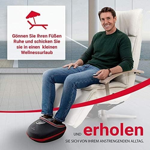 Casada FootInn II Foot Massager with Reflexology, Kneading & Heat Therapy