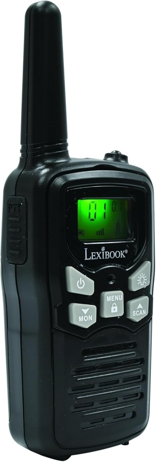 Kids Walkie Talkies Long Range 8km LCD Screen 8 Channel Outdoor Toy