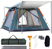 2 Man Pop Up Camping Tent 3000mm Waterproof Instant Dome Porch