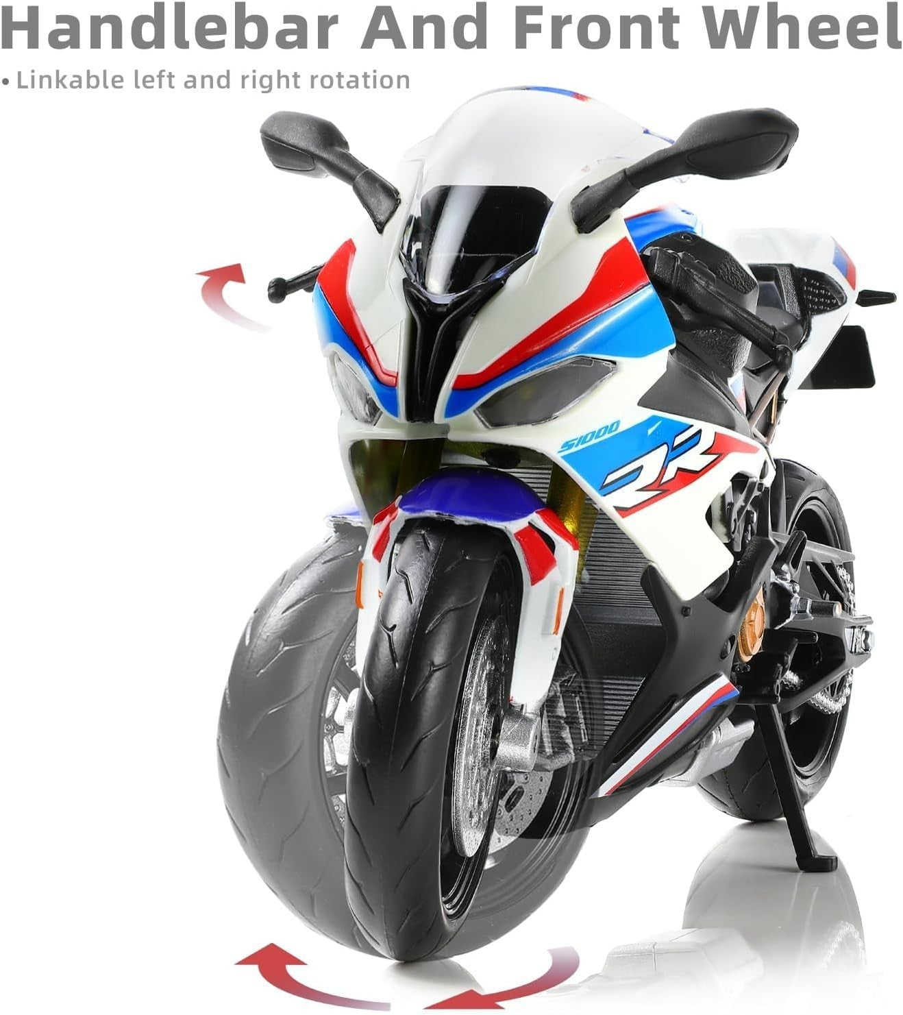 1:12 Scale Diecast Motorcycle Model – No Assembly, Realistic & Collectible