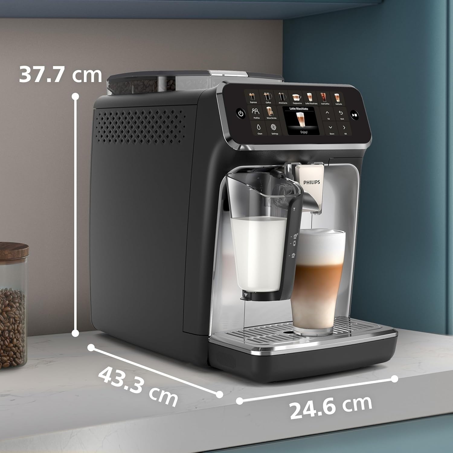 Premium Bean to Cup Coffee Machine | 20 Hot & Iced Drinks Maker