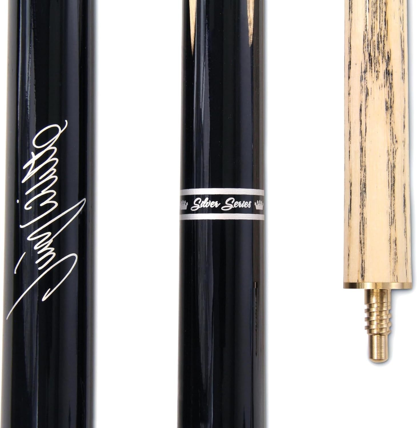 57in Signature Snooker Pool Cue 2 Piece Centre Joint 9.5mm Tip