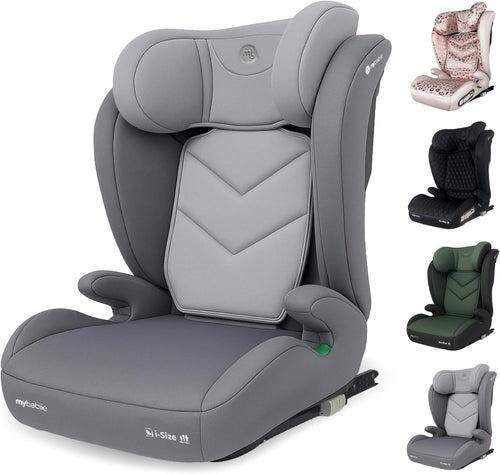 Highback Booster Car ISOFIX Group 2/3 i-Size 4–12Y Adjustable Headrest