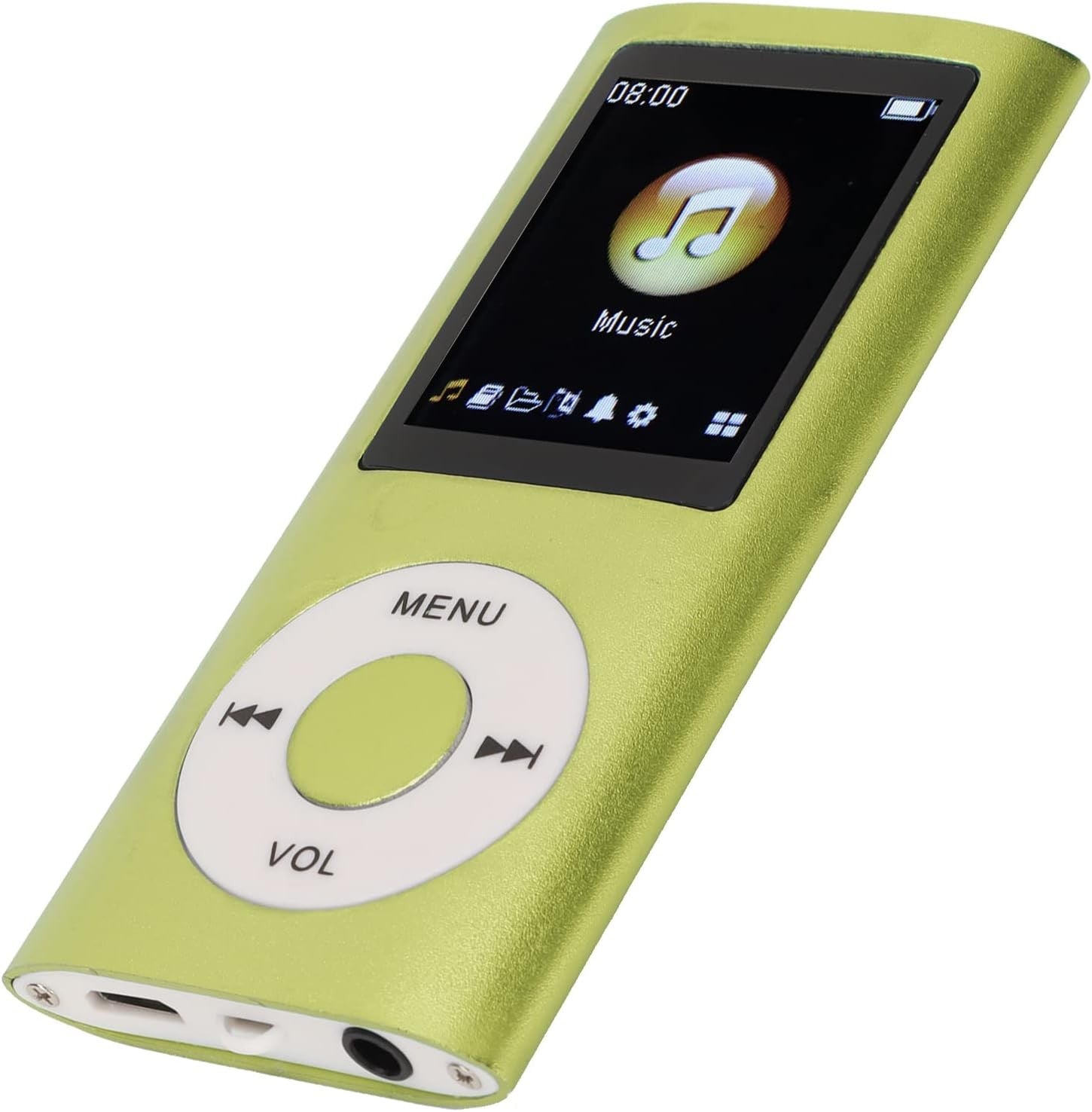 64GB MP3 Player 1.8" Screen HiFi Music Green