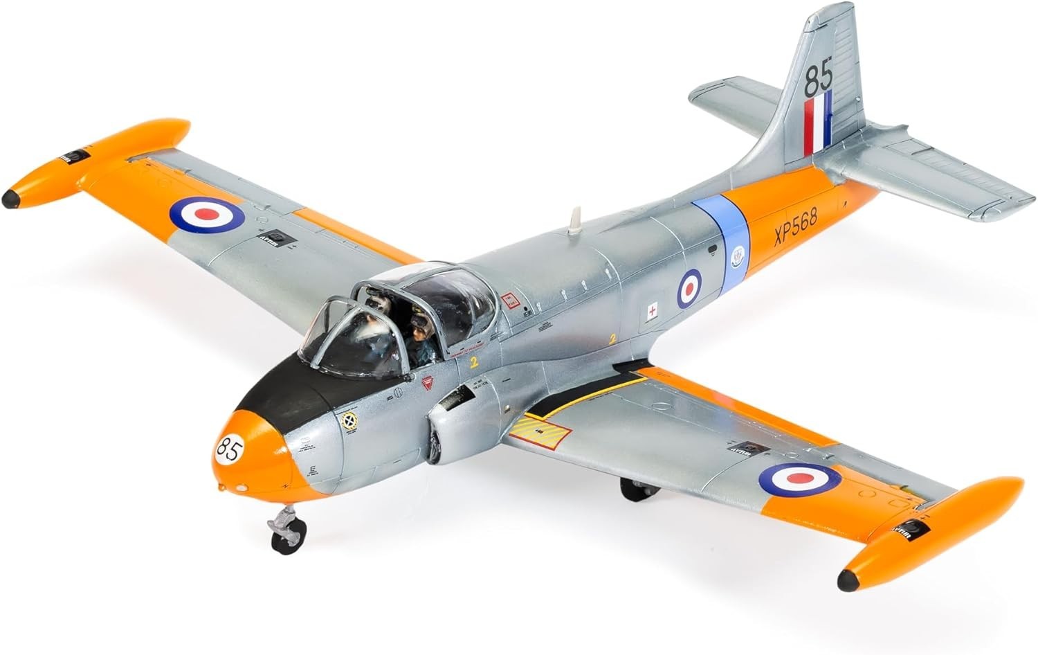 1:72 Scale Hunting Percival Jet Provost T3/T4 Plastic Model Kit Unpainted