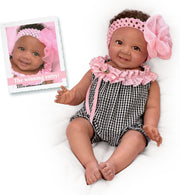 18 Inch Lifelike Newborn Baby Doll Fully Poseable Realistic Vinyl