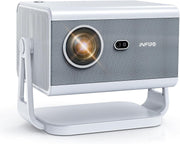 Smart 1080P Projector 800 ANSI 4K WiFi 6 Bluetooth Auto Focus 360° Stand