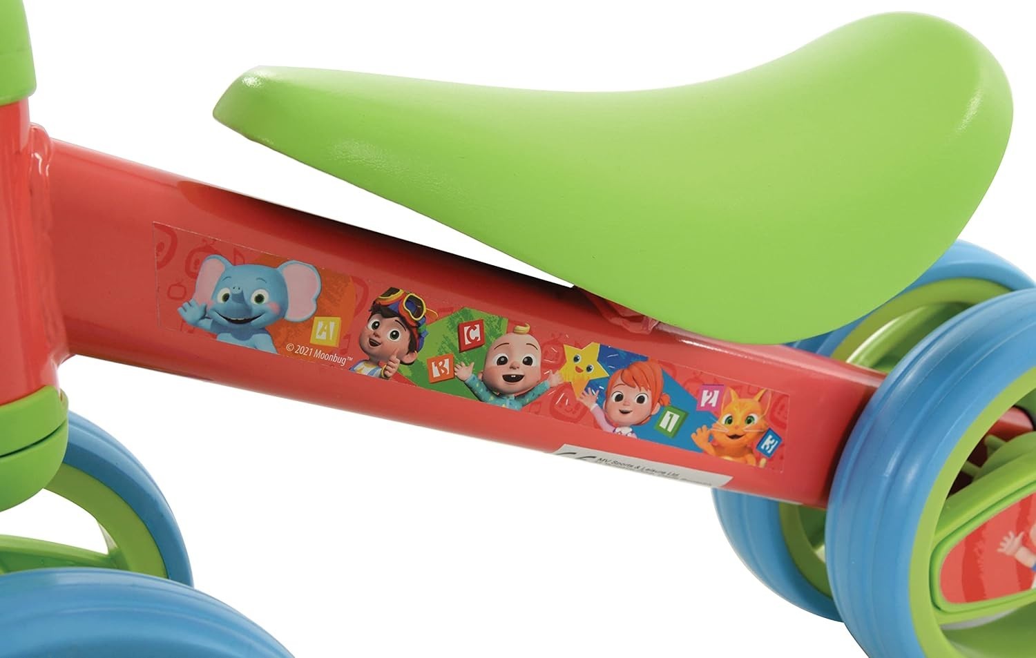 Kids Ride On Toy Bobble Bike Toddler Balance Walker Age 1+ Indoor Outdoor