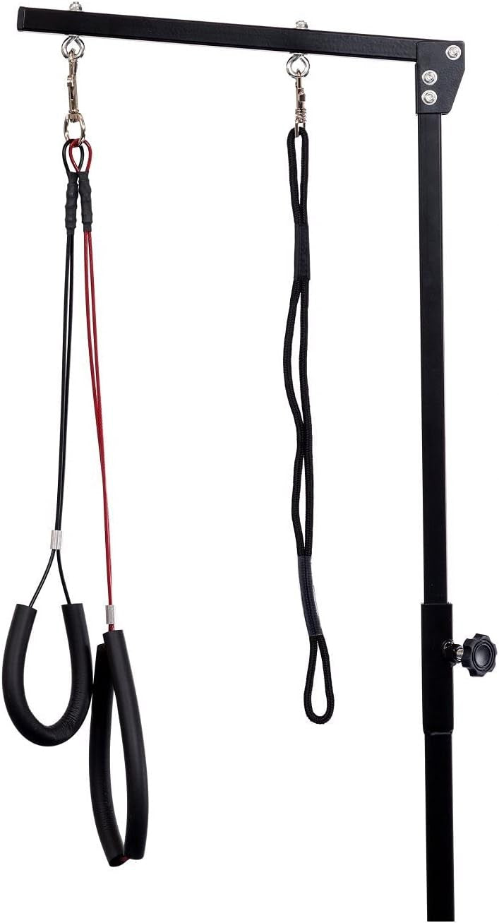 Adjustable Dog Grooming Arm Table Clamp Portable Noose Holder 35in