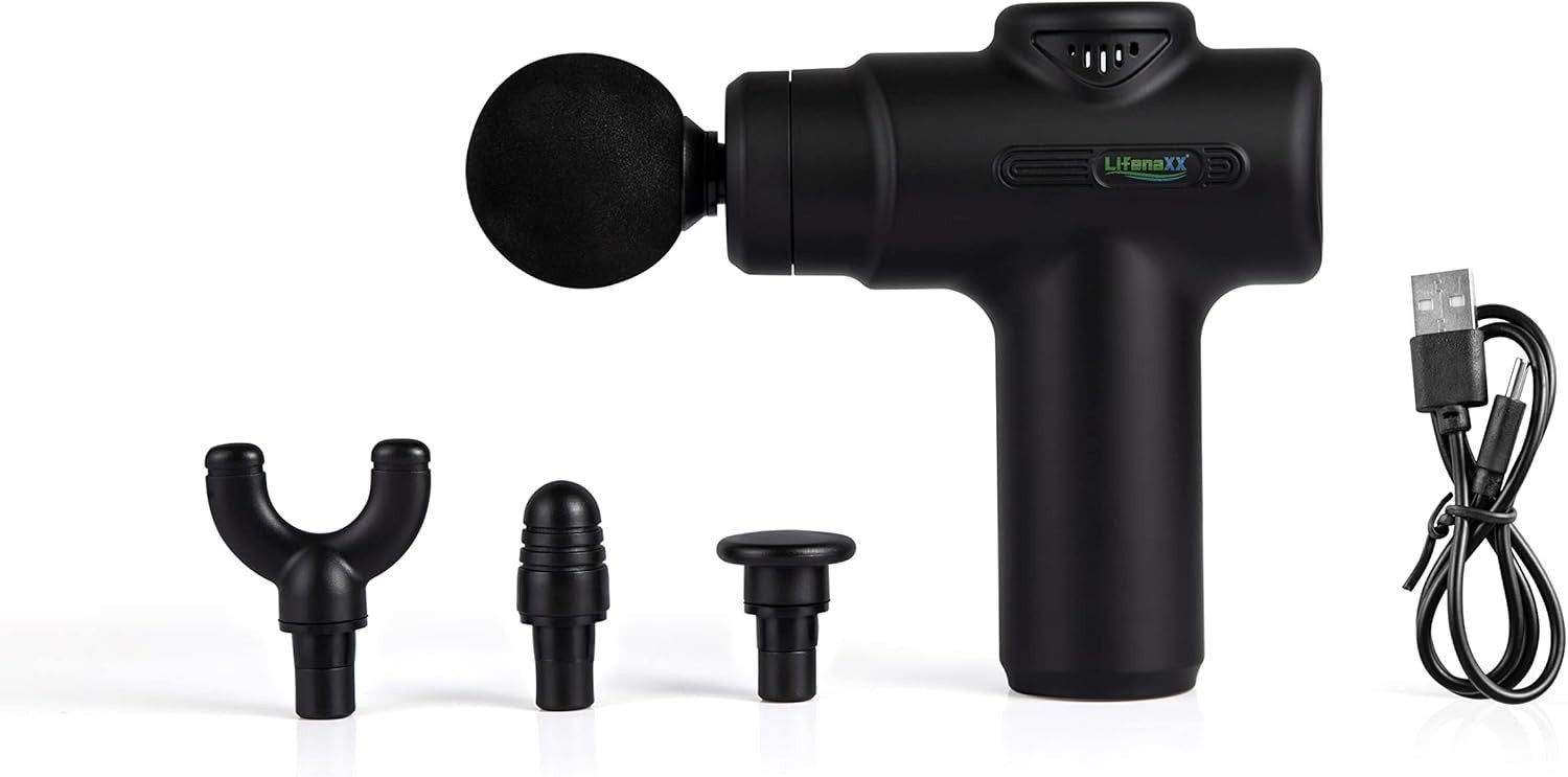 Mini Massage Gun Deep Tissue Percussion Muscle Recovery for Fitness & Travel