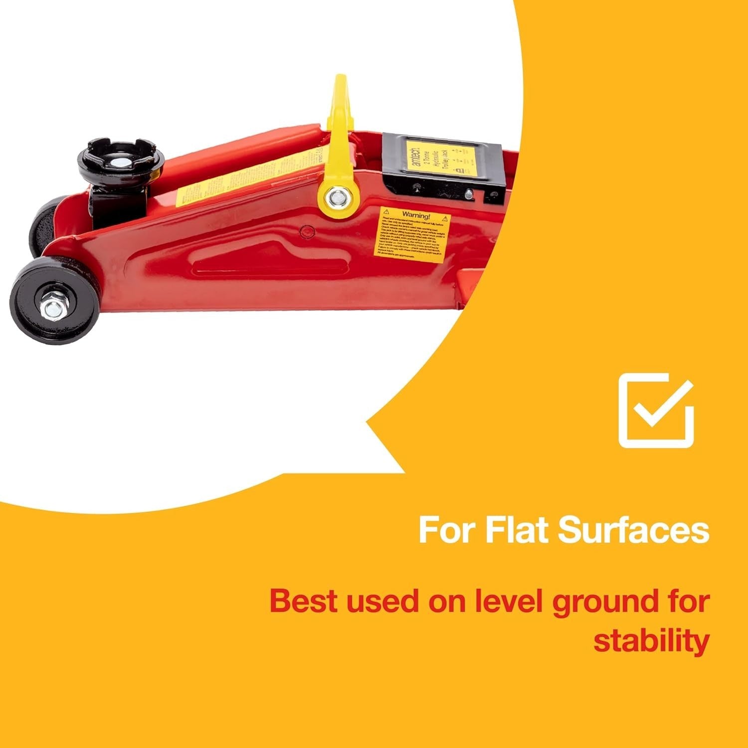2 Ton Hydraulic Trolley Jack Car Lift 13.5–33.5cm Heavy Duty with Swivel Wheels