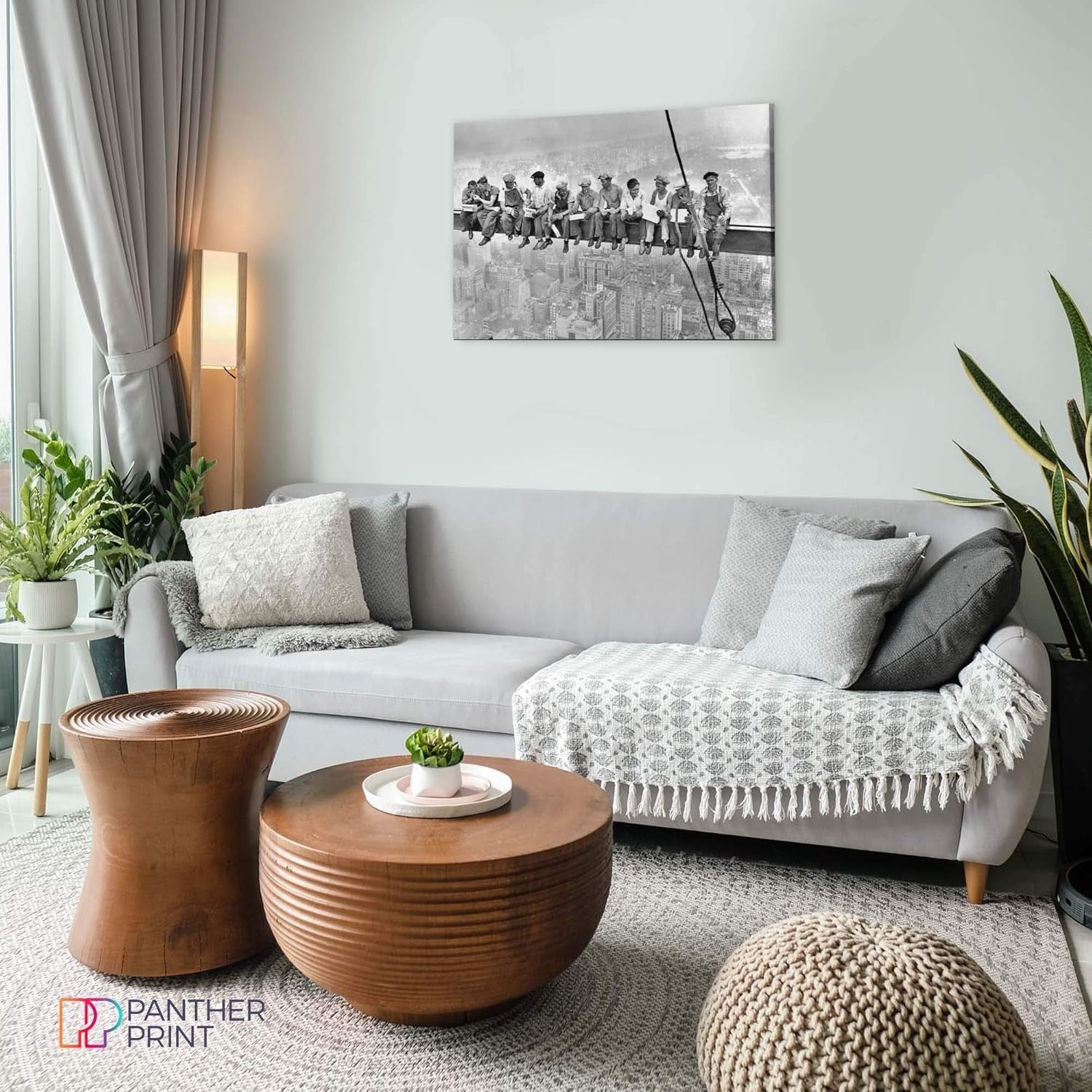 Panther Canvas Wall Art 30x20 Framed Modern Print