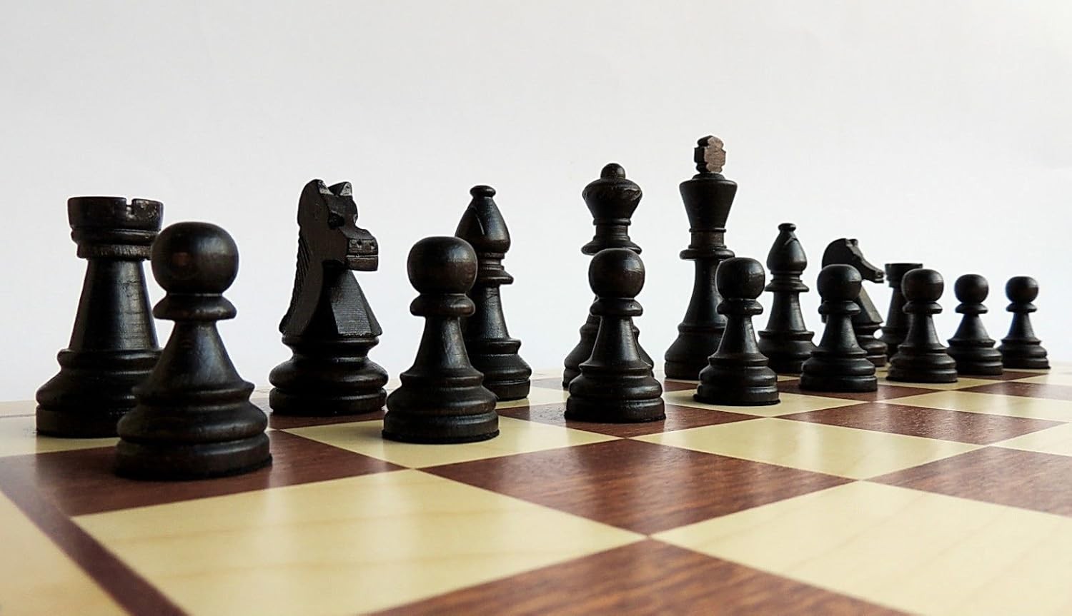 Tournament Wooden Chess Set 54cm Handmade Staunton Pieces Luxury Board