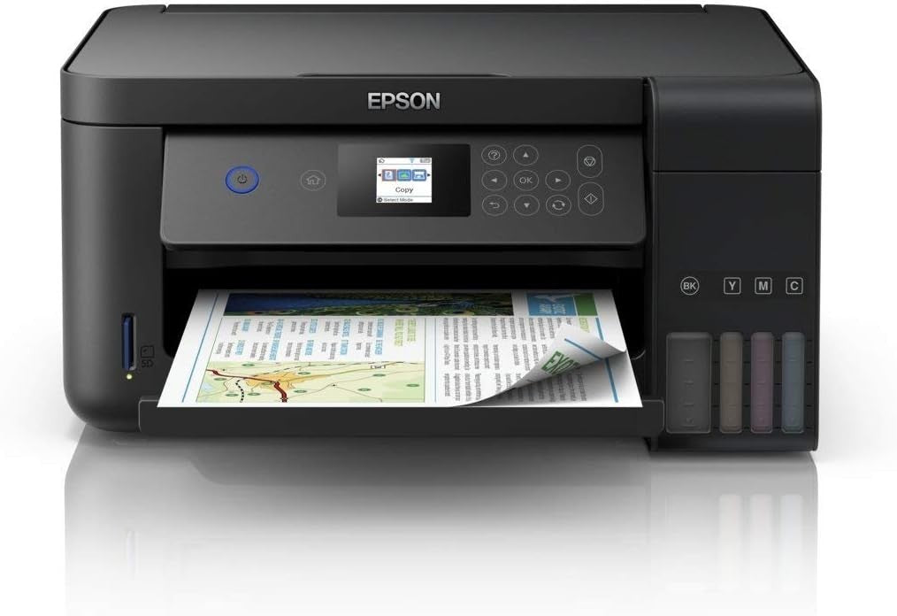 A4 Wi-Fi Duplex All-in-One Ink Tank Printer Black – High-Speed Printing