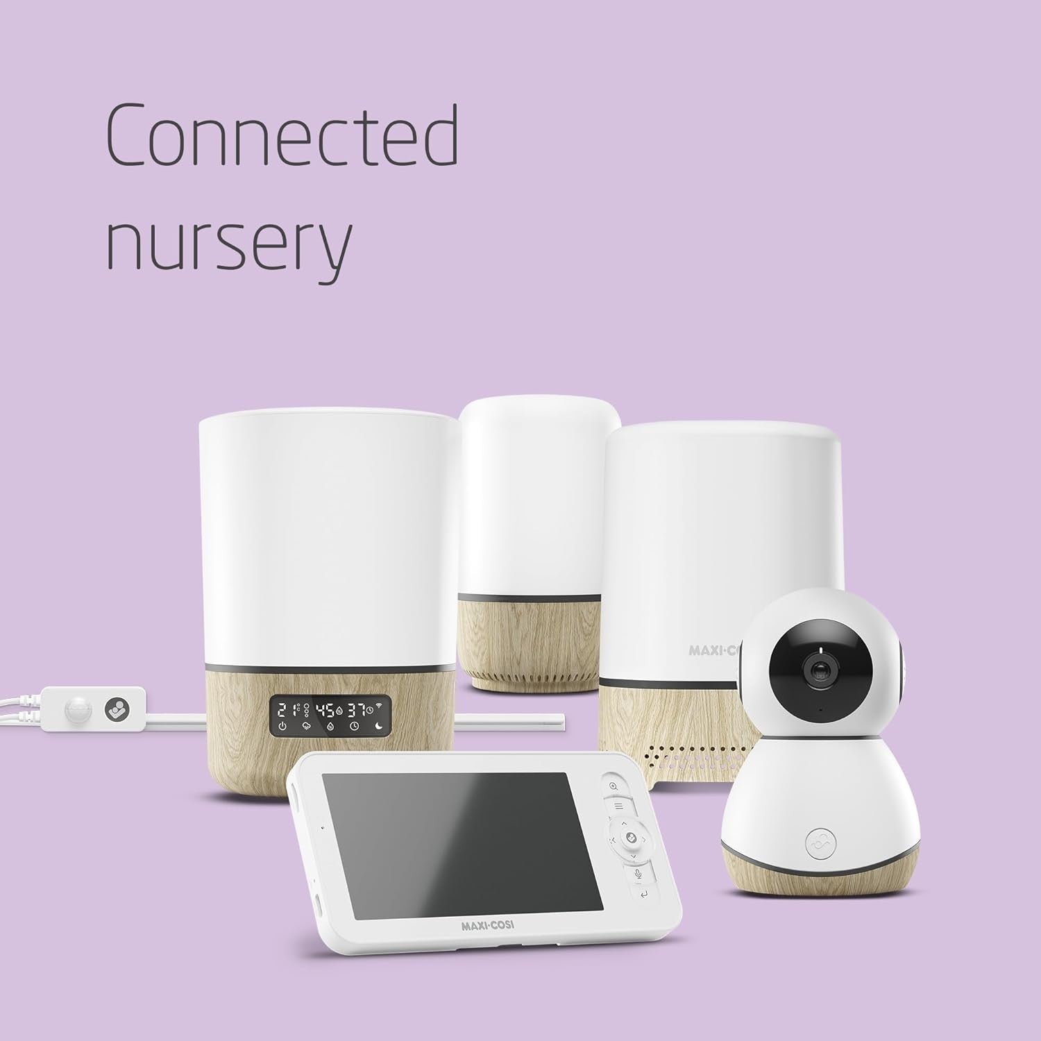3 in 1 HEPA H13 Air Purifier Baby Night Light Sound Smart Alexa