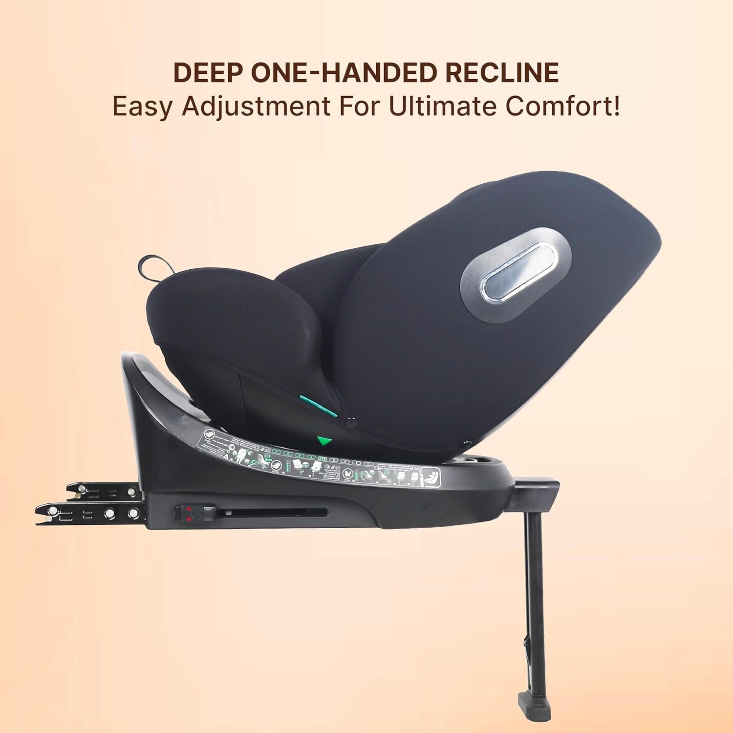 360° Swivel i-Size Baby Car Seat ISOFIX 0–12 Years Rear & Forward Facing