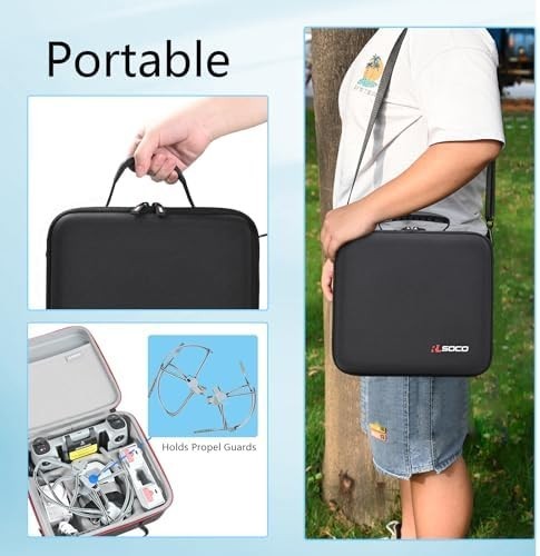 Hard Travel Case for Potensic Atom 2 Drone & Accessories