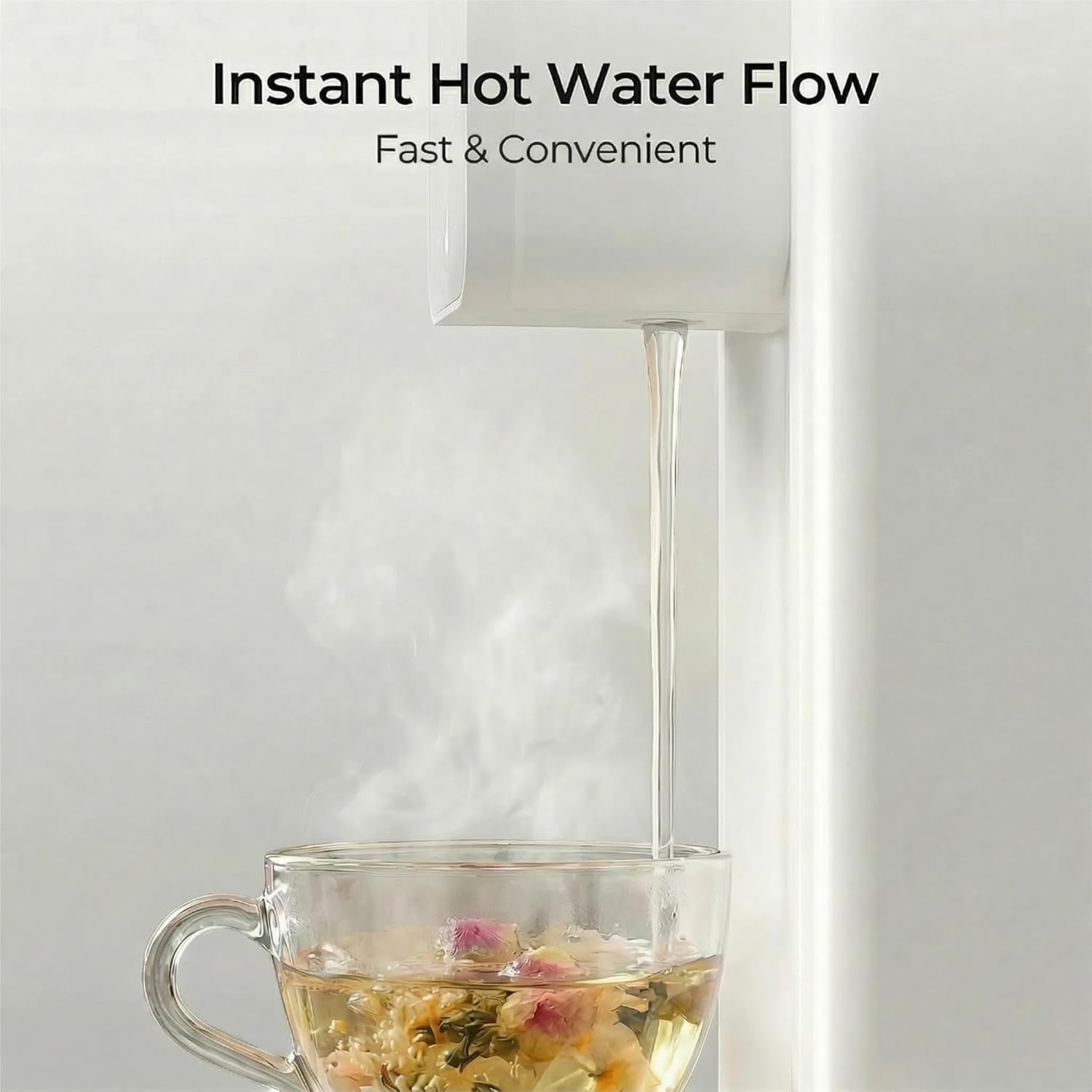 Instant Hot Water Dispenser 3L Touch Control Adjustable Temp Volume BPA Free
