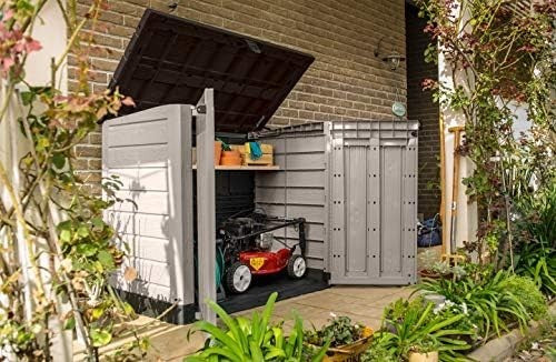 Outdoor Storage Shed 1200L Heavy Duty Waterproof Bin & Garden Equipment Box