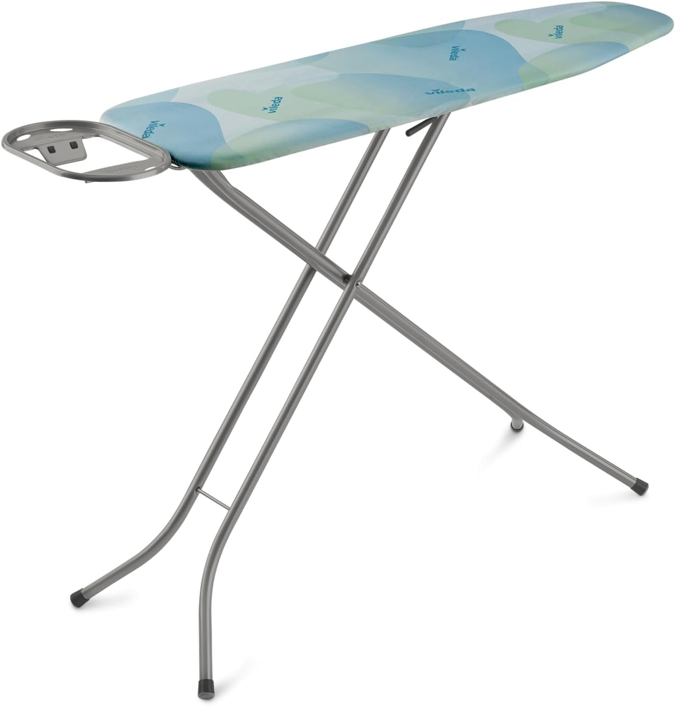 Compact Ironing Board 114x34cm Adjustable Height Foldable Steam Iron Rest