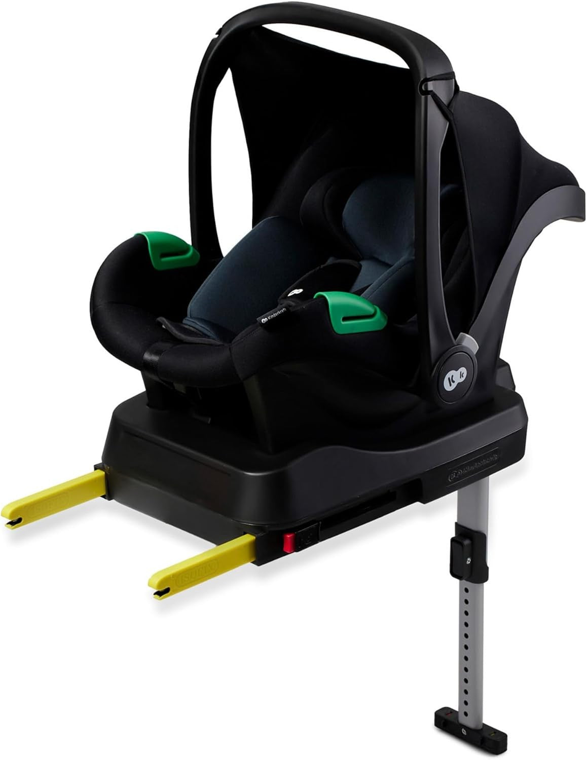 i-Size Baby Car Seat ISOFIX Base Rear Facing 40–75cm Newborn Black