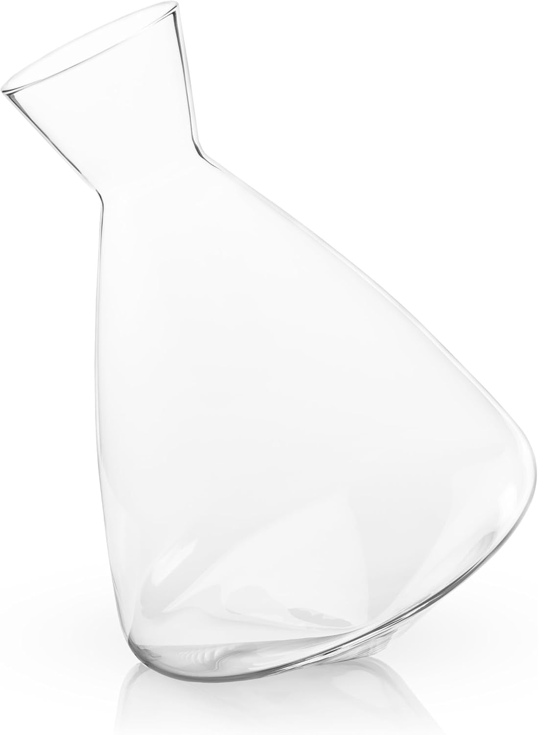 Luxury Crystal Rolling Wine Decanter 75oz – Lead-Free Aeration Carafe Gift