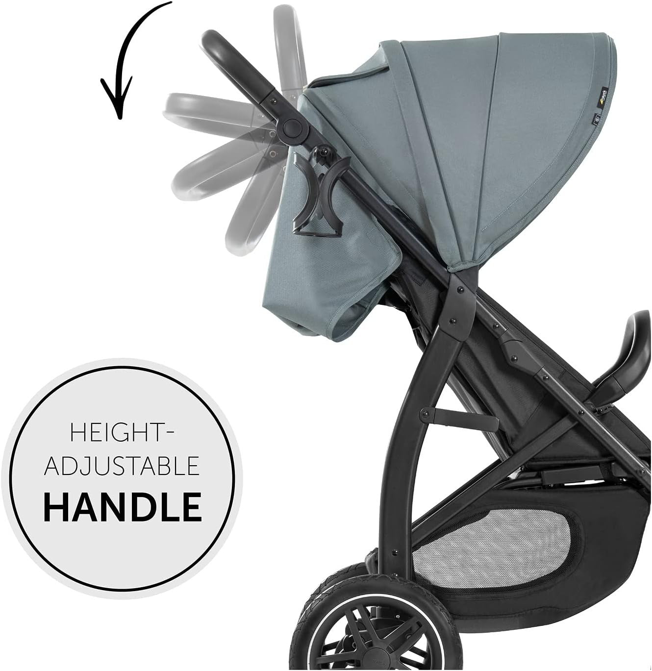 Compact Baby Pushchair One Hand Fold Reclining UPF50+ Buggy 22kg