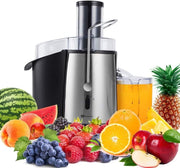 1000W Centrifugal Juicer 75mm Wide Chute 2 Speed Whole Fruit BPA Free Easy