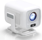 Mini 1080P Smart Projector 4K WiFi 6 Bluetooth Auto Focus 180°