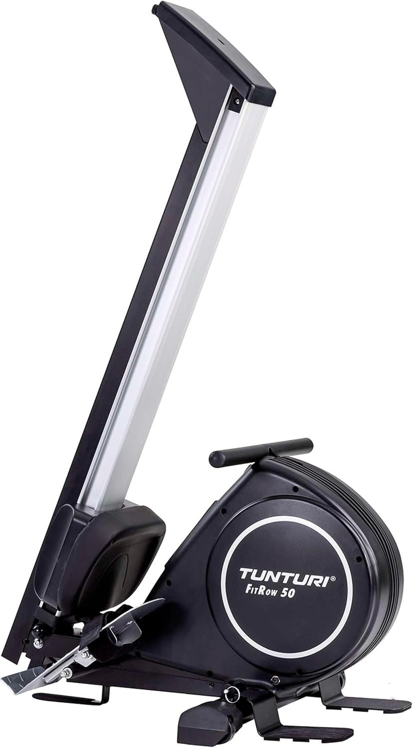 Magnetic Rowing Machine Compact Adjustable Resistance LCD Home Fitness 120KG