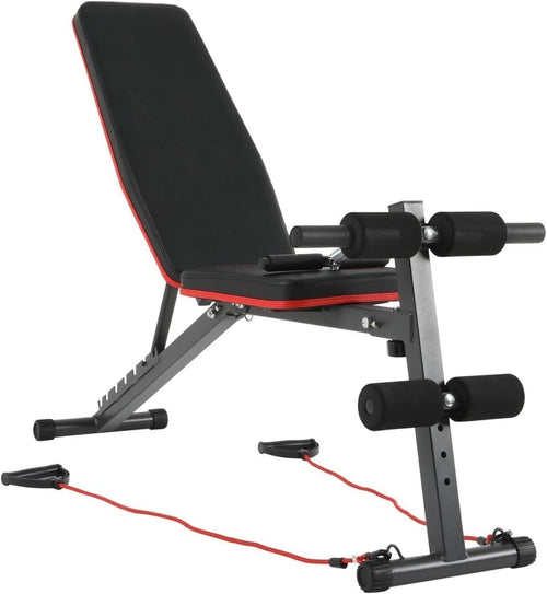 Foldable Adjustable Dumbbell Bench 200kg Incline Home Gym Trainer