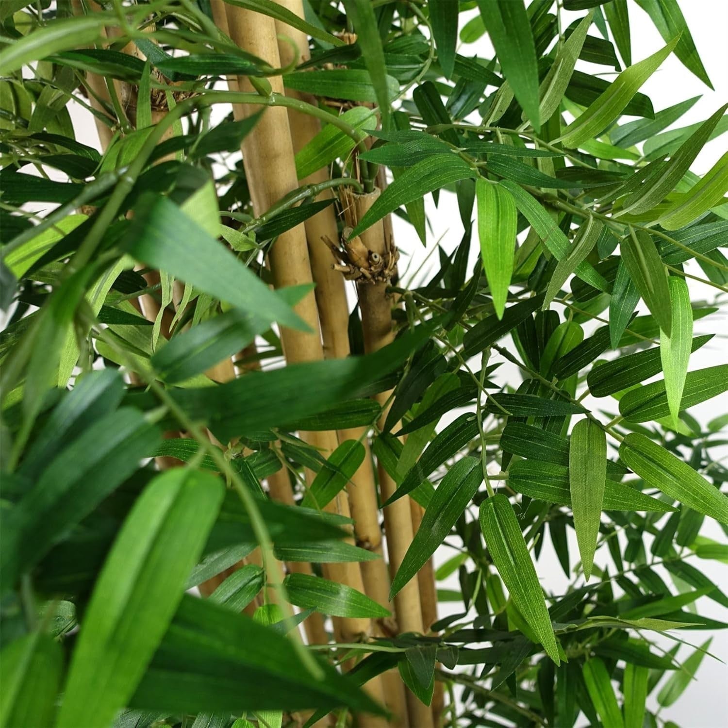 150cm Artificial Oriental Bamboo Tree with Weighted Pot Lifelike Indoor Decor