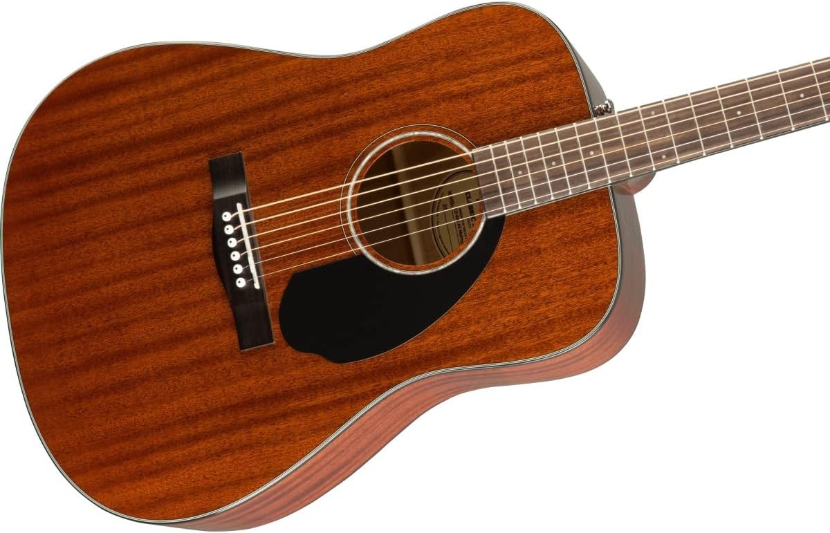 Dreadnought Acoustic Guitar Mahogany Walnut Fretboard