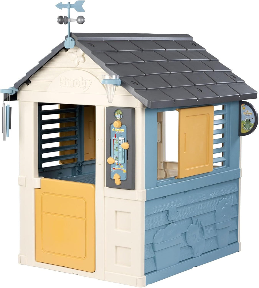 Kids 4 Seasons Playhouse Weather Learning Garden House Outdoor Toy
