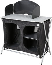 Foldable Camping Kitchen Unit Stove Storage Portable Outdoor Cooking Station