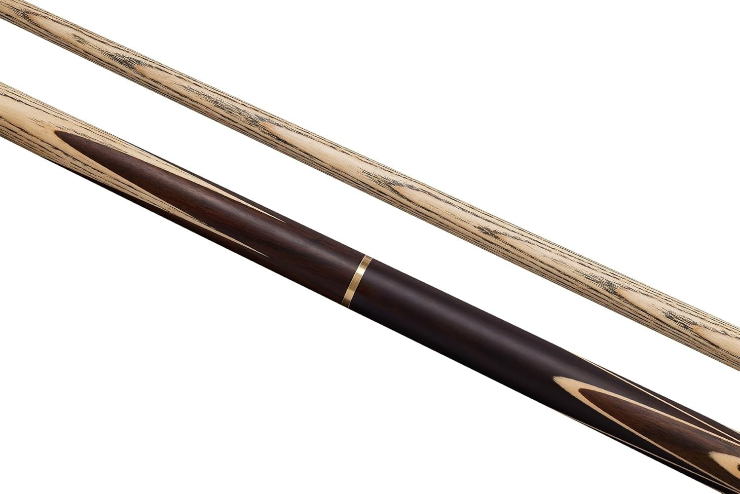 Precision 3/4 Jointed Ash Snooker Cue 57in 18oz Rosewood Butt 9.5mm
