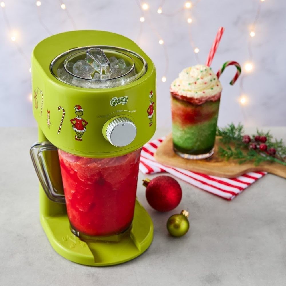 1.1L Slushie Maker Frozen Drink Machine One Touch Ice Crusher