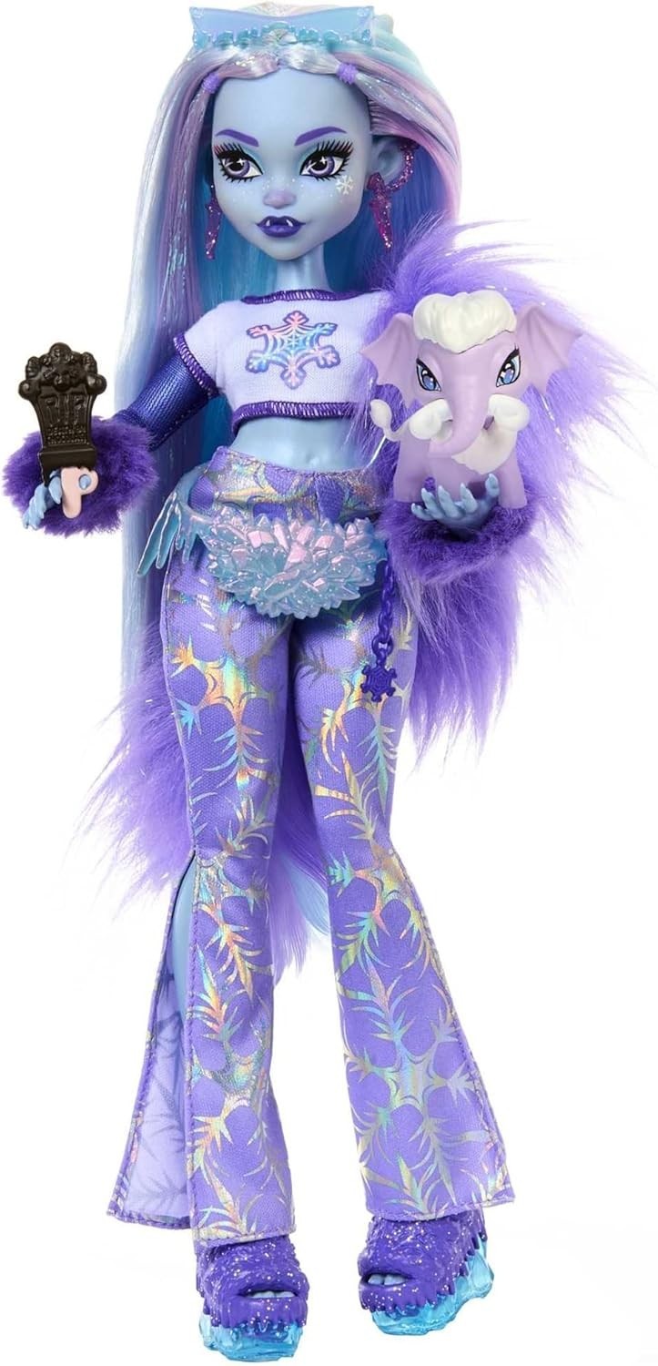 Yeti Fashion Doll Pet Mammoth Snow Outfit Accessories Set
