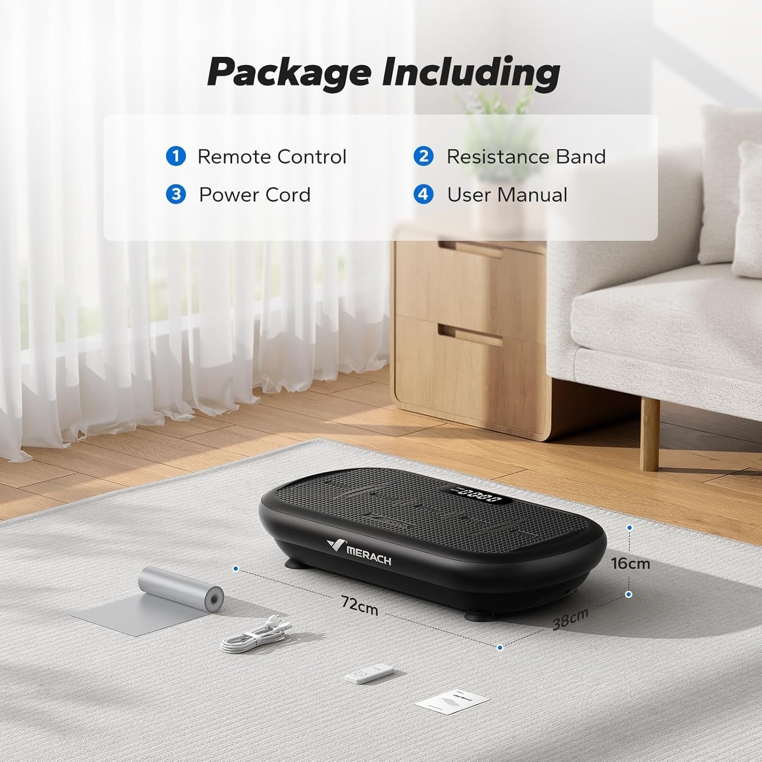 High Amplitude Vibration Plate Exercise Machine 200KG Bluetooth Fat Burner